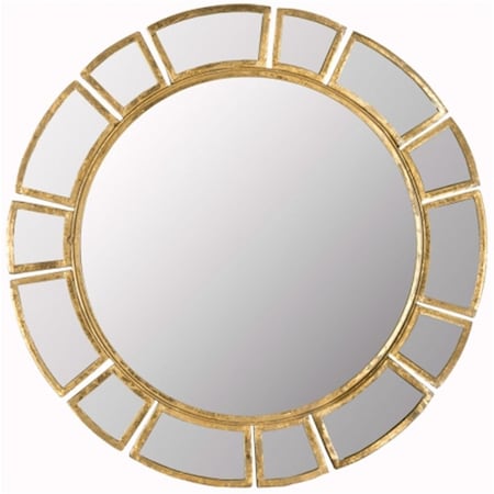 Safavieh Deco Sunburst Mirror- Antique Gold - 30.5 x 1.5 x 30.5 in. MIR4026A